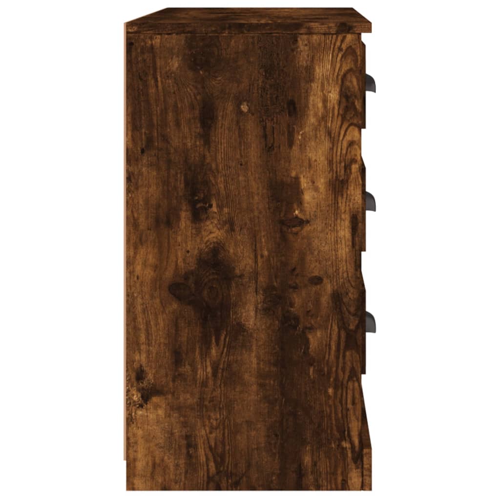 vidaXL Szafka, przydymiony dąb, 104,5x35,5x67,5 cm
