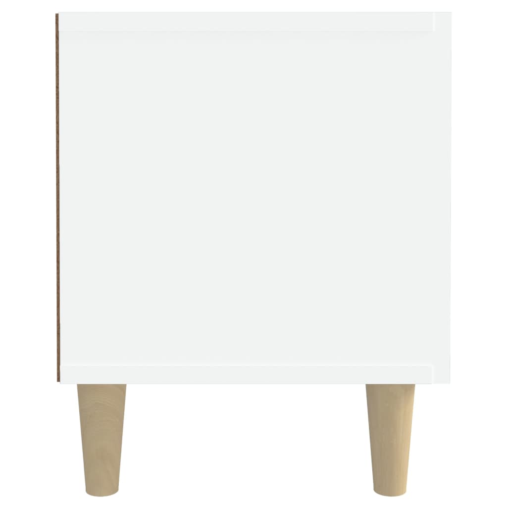 vidaXL Szafka RTV Biała 180x31,5x40 cm Drewno klejone