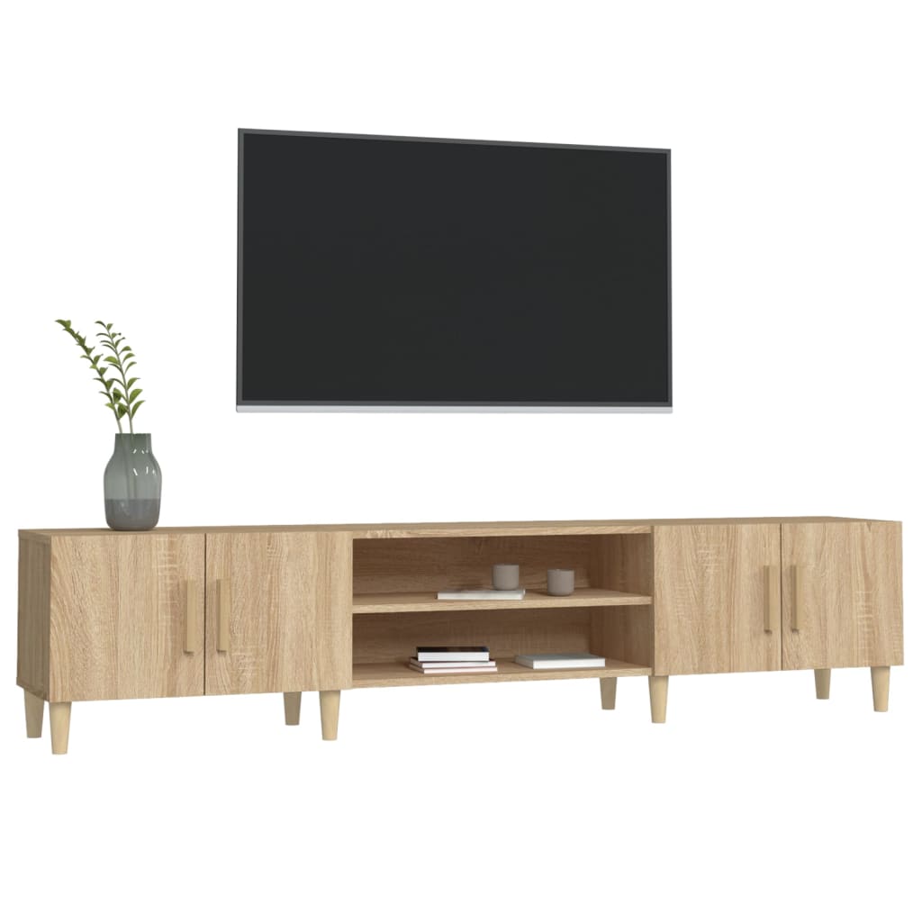 vidaXL Szafka RTV Sonoma Oak 180x31,5x40 cm Drewno konstrukcyjne