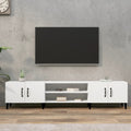 vidaXL Szafka RTV Biała 180x31,5x40 cm Drewno klejone