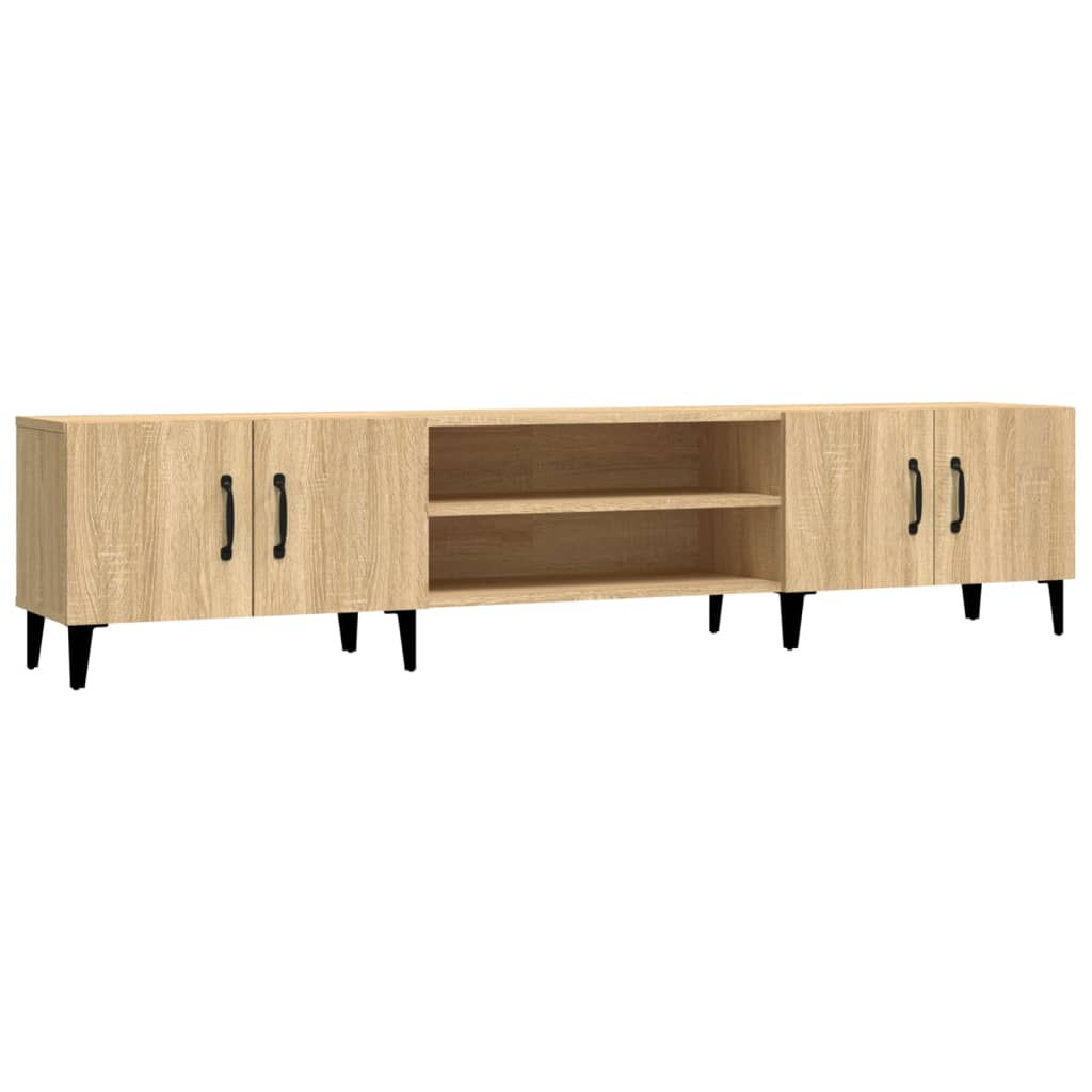 vidaXL Szafka RTV Sonoma Oak 180x31,5x40 cm Drewno konstrukcyjne