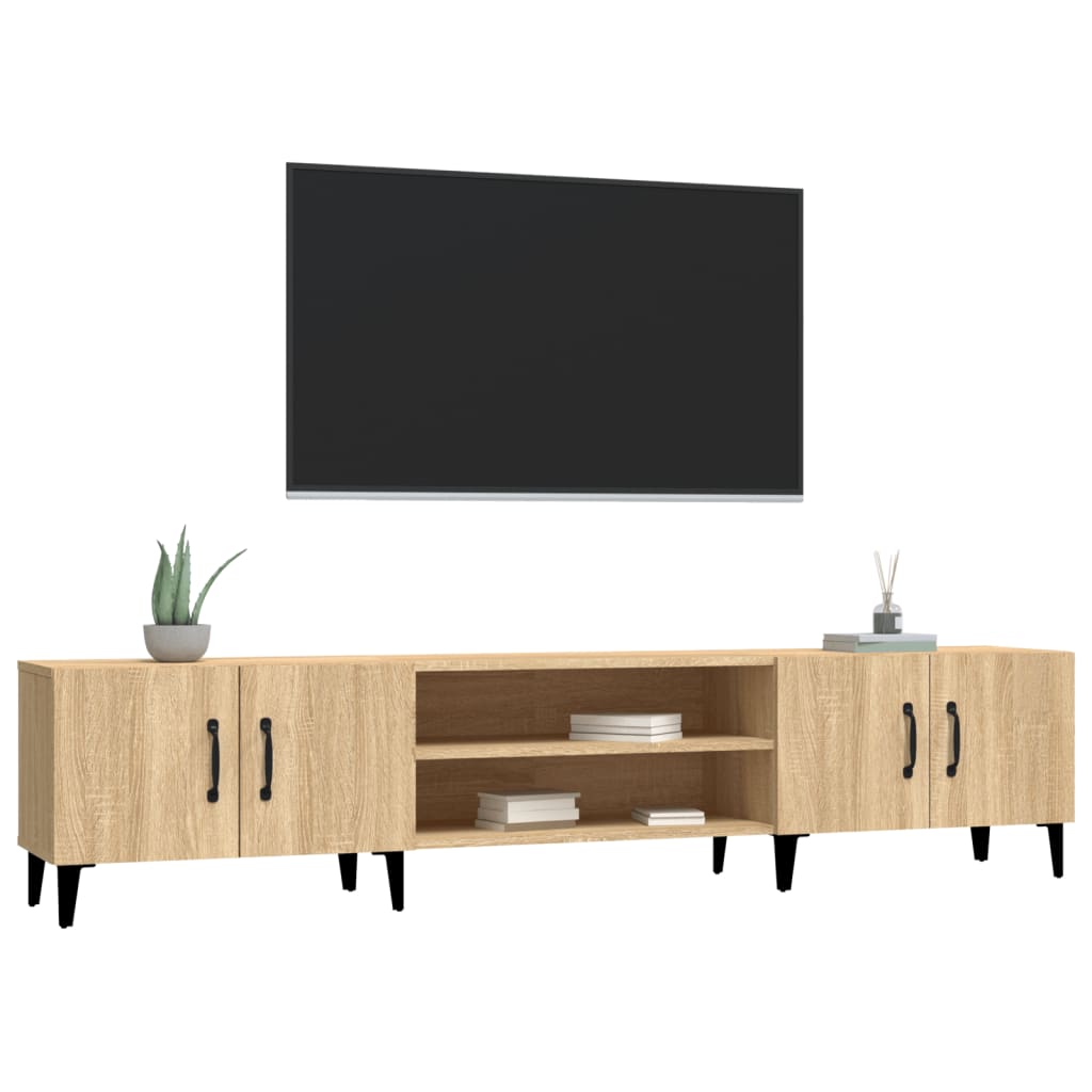 vidaXL Szafka RTV Sonoma Oak 180x31,5x40 cm Drewno konstrukcyjne