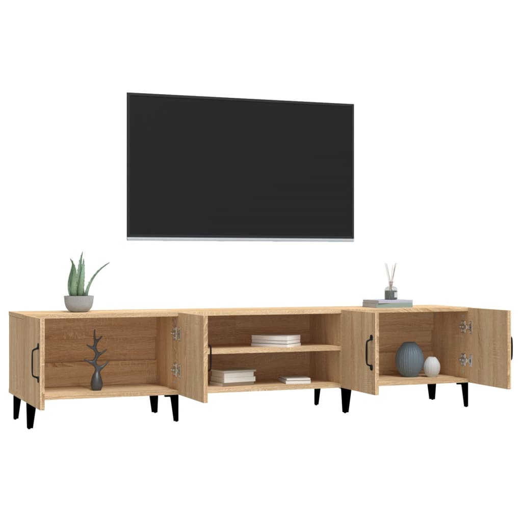 vidaXL Szafka RTV Sonoma Oak 180x31,5x40 cm Drewno konstrukcyjne