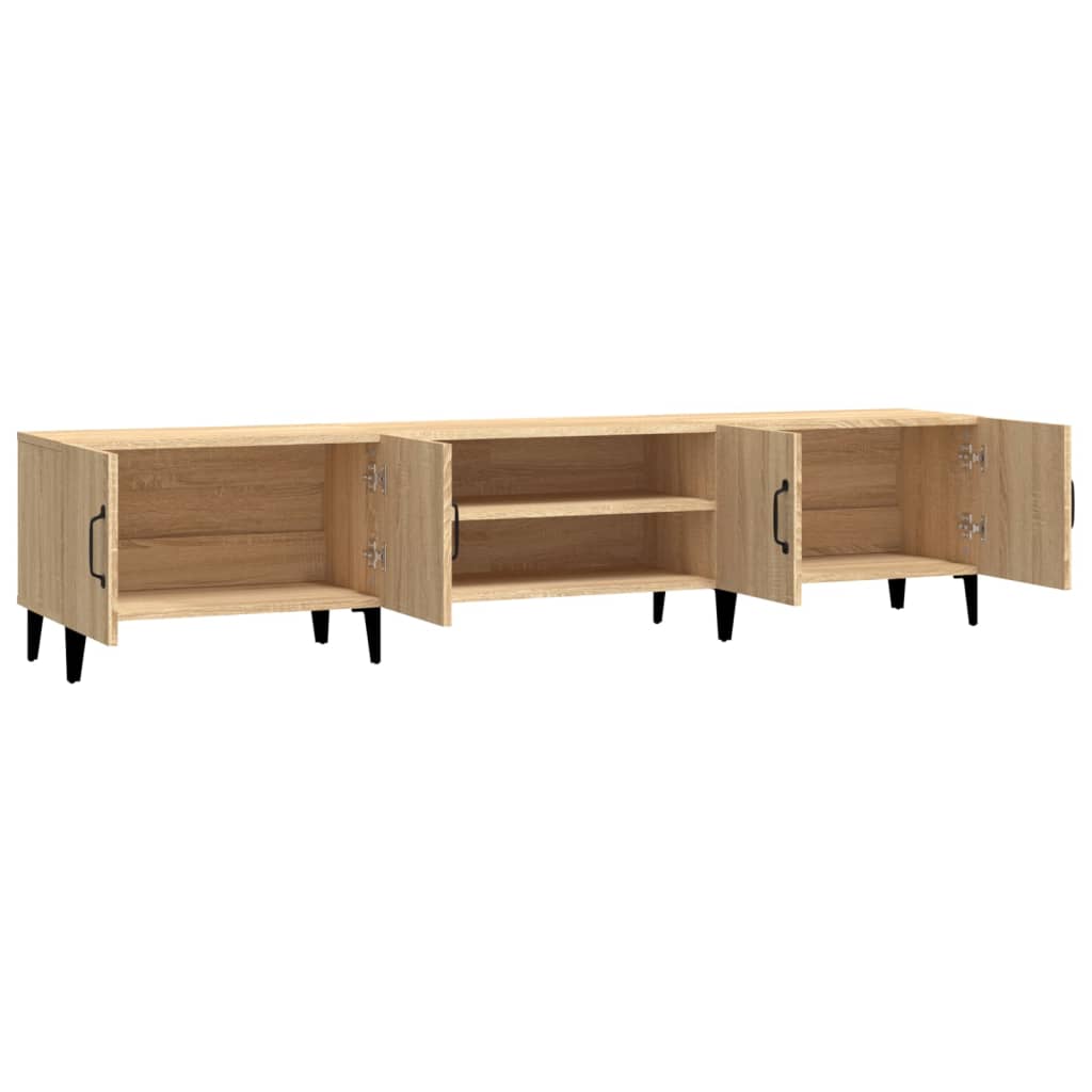 vidaXL Szafka RTV Sonoma Oak 180x31,5x40 cm Drewno konstrukcyjne