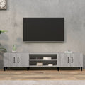 vidaXL Szafka pod TV, szary dąb sonoma, 180x31,5x40 cm