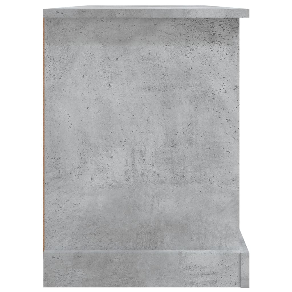 vidaXL Szafka pod TV, szarość betonu, 99,5x35,5x48 cm