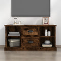 vidaXL Szafka pod telewizor, przydymiony dąb, 99,5x35,5x48 cm