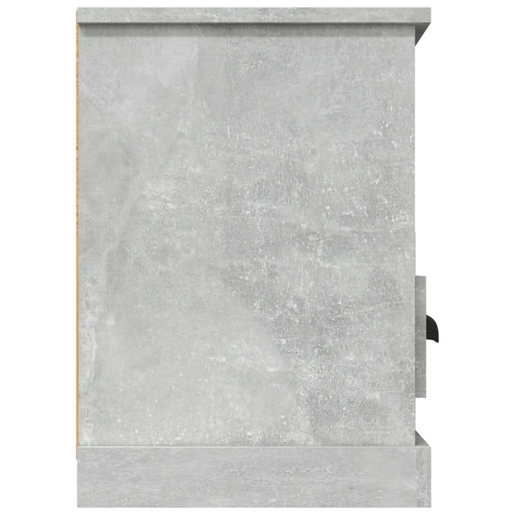 vidaXL Szafka pod TV, szarość betonu, 100x35x50 cm