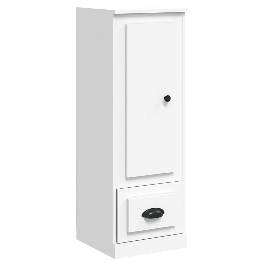 vidaXL Szafka, biała, 36x35,5x103,5 cm, materiał drewnopochodny