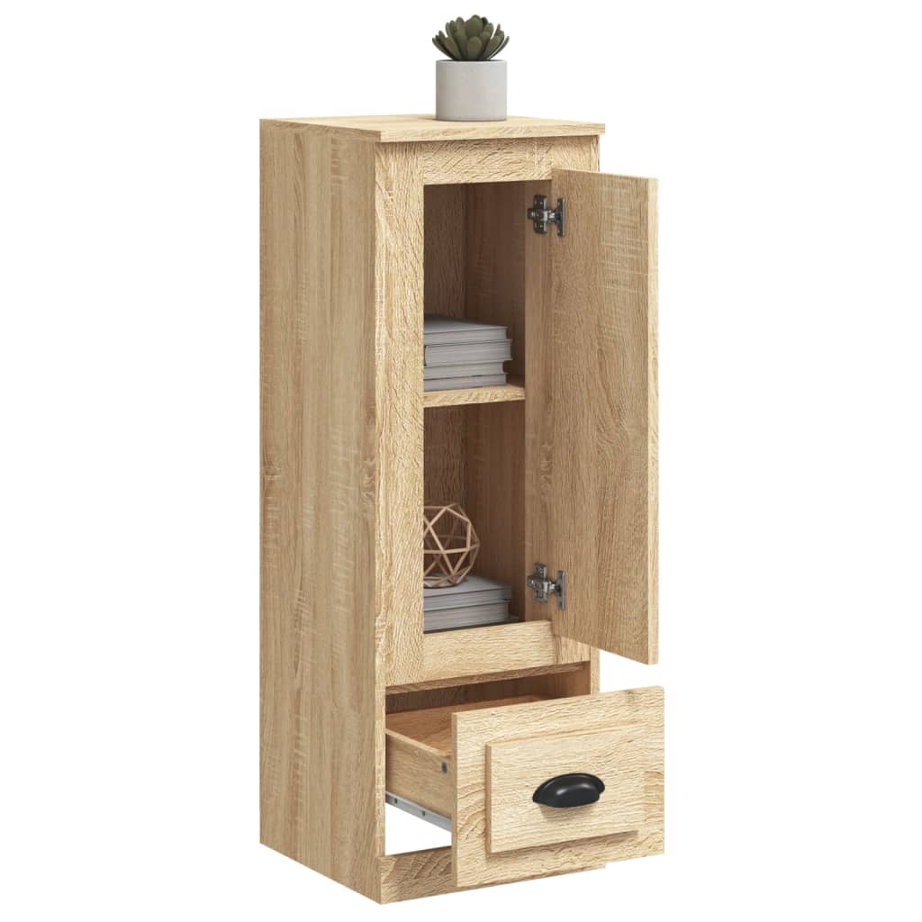 vidaXL Szafka, dąb sonoma, 36x35,5x103,5 cm, materiał drewnopochodny