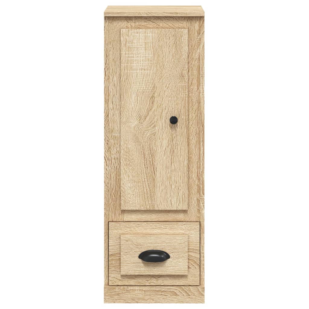 vidaXL Szafka, dąb sonoma, 36x35,5x103,5 cm, materiał drewnopochodny