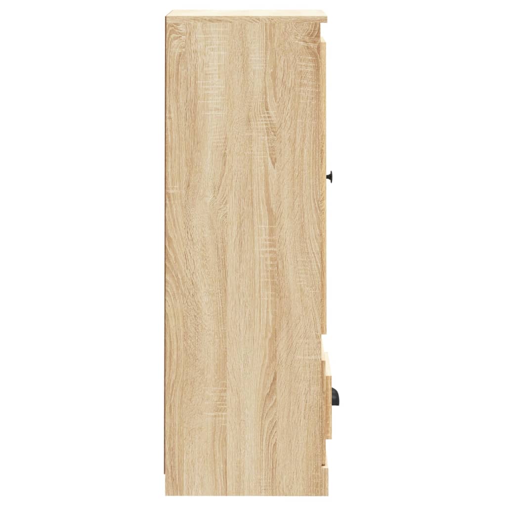 vidaXL Szafka, dąb sonoma, 36x35,5x103,5 cm, materiał drewnopochodny
