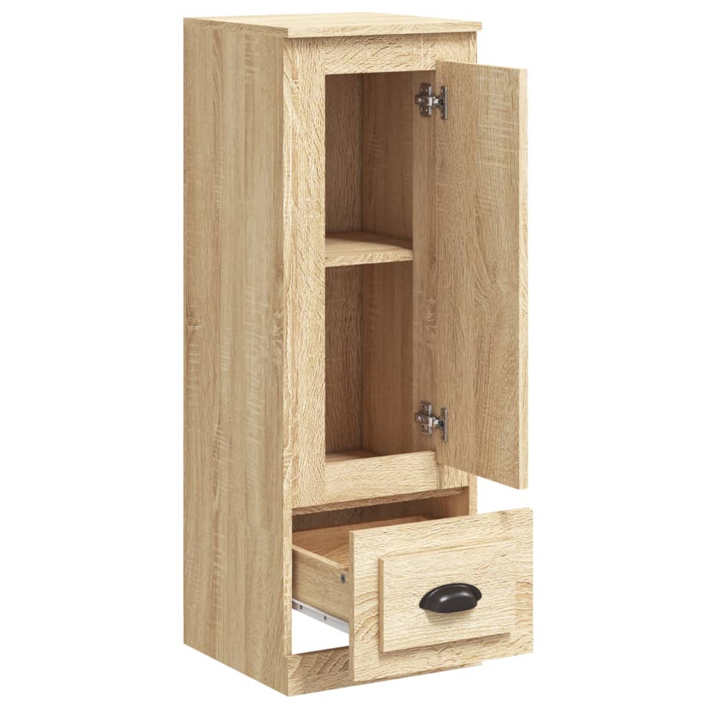 vidaXL Szafka, dąb sonoma, 36x35,5x103,5 cm, materiał drewnopochodny