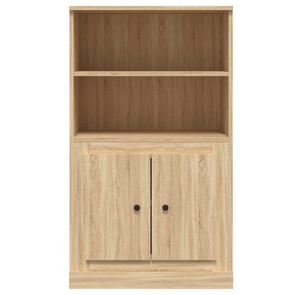 vidaXL Kredens, dąb sonoma, 60x35,5x103,5 cm, materiał drewnopochodny
