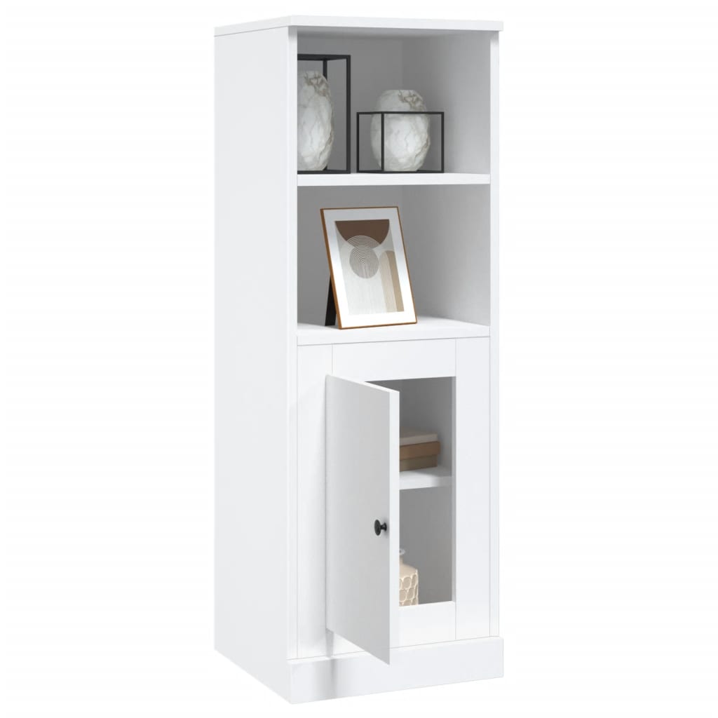 vidaXL Szafka, biała, 36x35,5x103,5 cm, materiał drewnopochodny