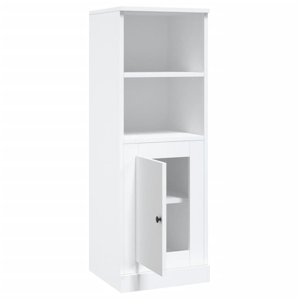 vidaXL Szafka, biała, 36x35,5x103,5 cm, materiał drewnopochodny
