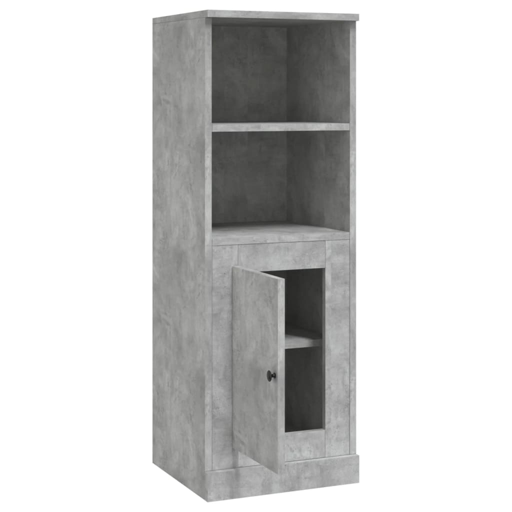vidaXL Szafka, szarość betonu, 36x35,5x103,5 cm