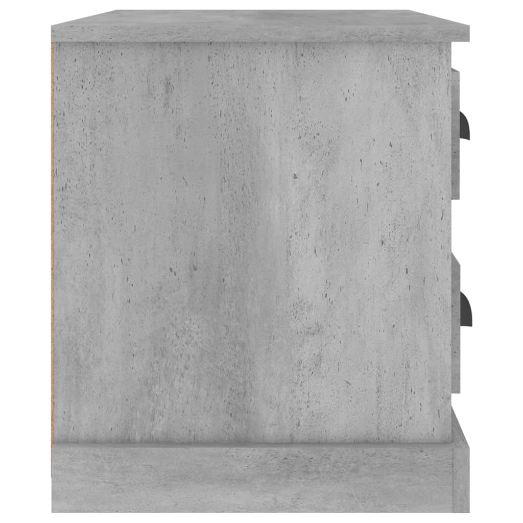 vidaXL Szafka nocna, szarość betonu, 60x39x45 cm