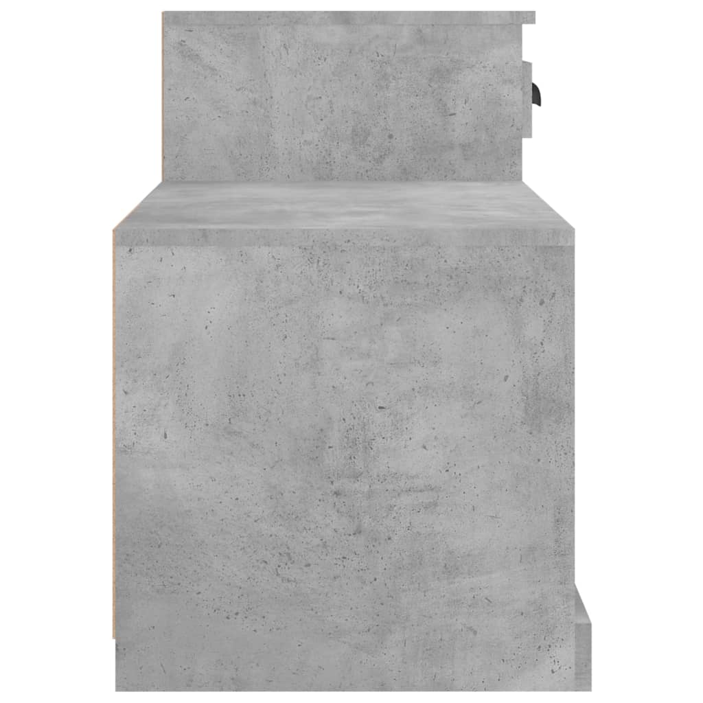 vidaXL Szafka na buty, szarość betonu, 100x42x60 cm