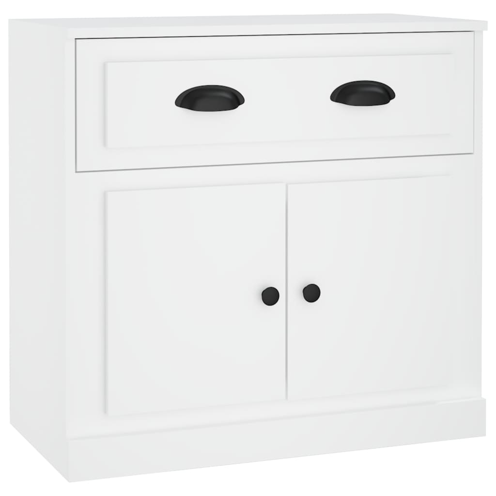 vidaXL Szafka, biała, 70x35,5x67,5 cm, materiał drewnopochodny