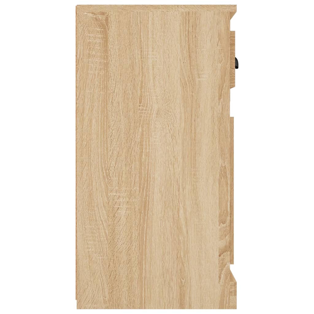 vidaXL Szafka, dąb sonoma, 70x35,5x67,5 cm, materiał drewnopochodny