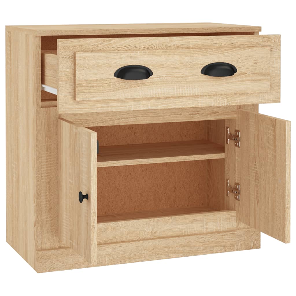 vidaXL Szafka, dąb sonoma, 70x35,5x67,5 cm, materiał drewnopochodny