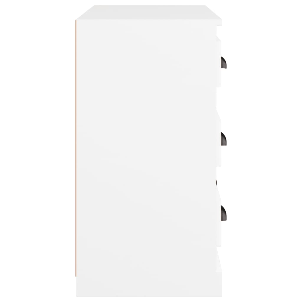 vidaXL Szafka, biała, 70x35,5x67,5 cm, materiał drewnopochodny