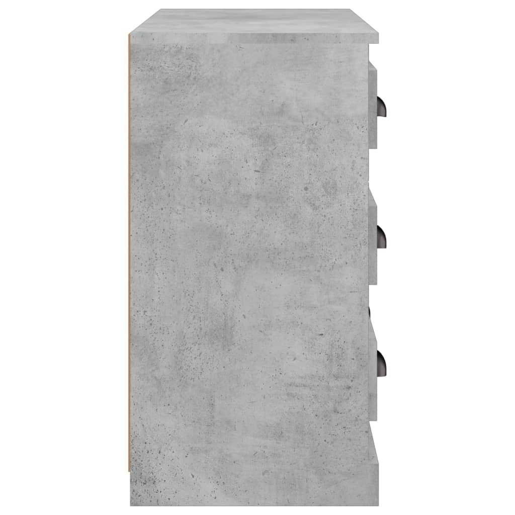 vidaXL Szafka, szarość betonu, 70x35,5x67,5cm, materiał drewnopochodny