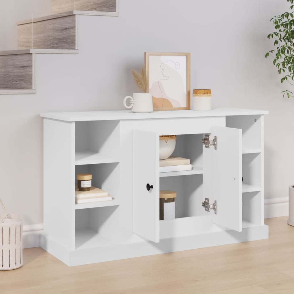 vidaXL Szafka, biała, 100x35,5x60 cm, materiał drewnopochodny