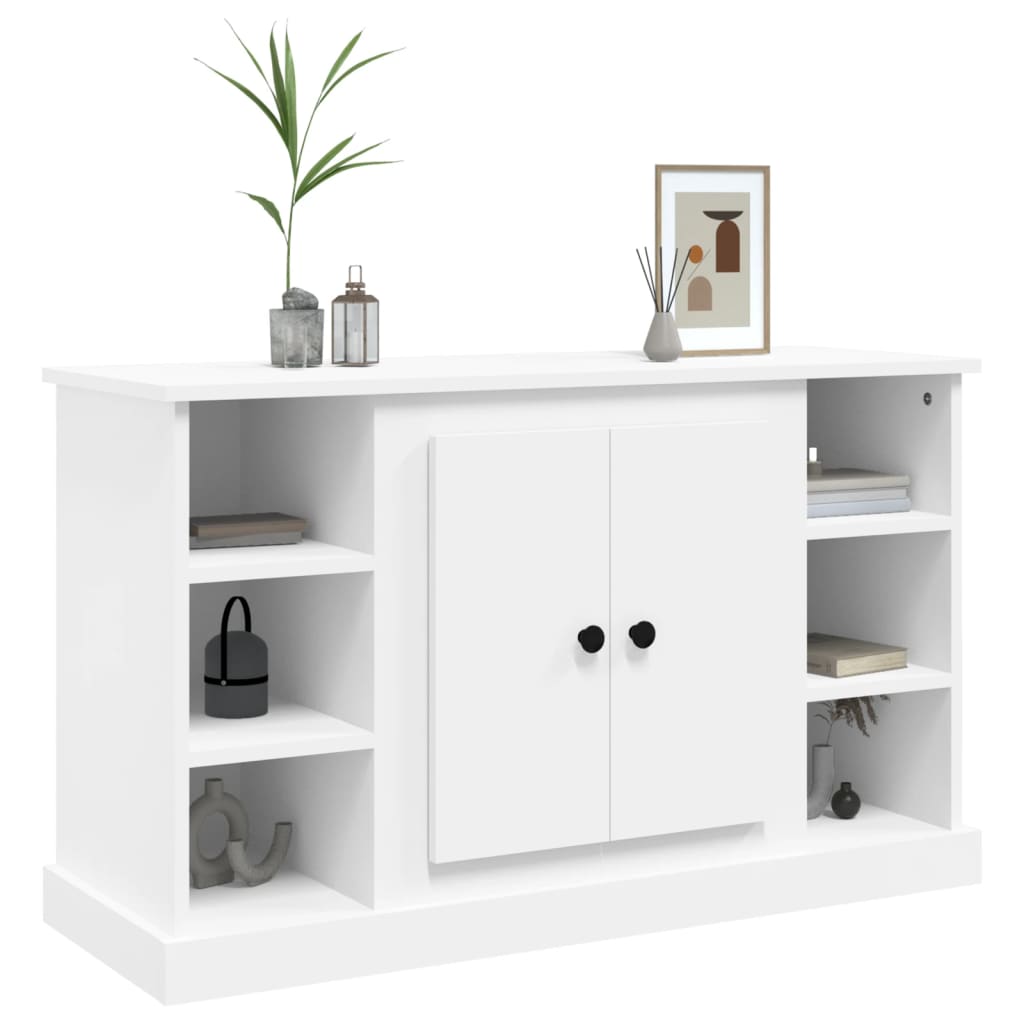 vidaXL Szafka, biała, 100x35,5x60 cm, materiał drewnopochodny