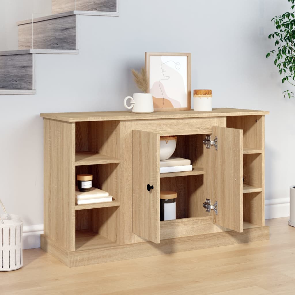 vidaXL Szafka, dąb sonoma, 100x35,5x60 cm, materiał drewnopochodny