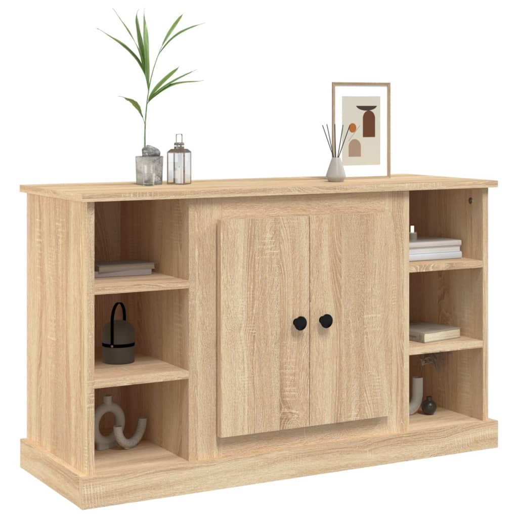 vidaXL Szafka, dąb sonoma, 100x35,5x60 cm, materiał drewnopochodny