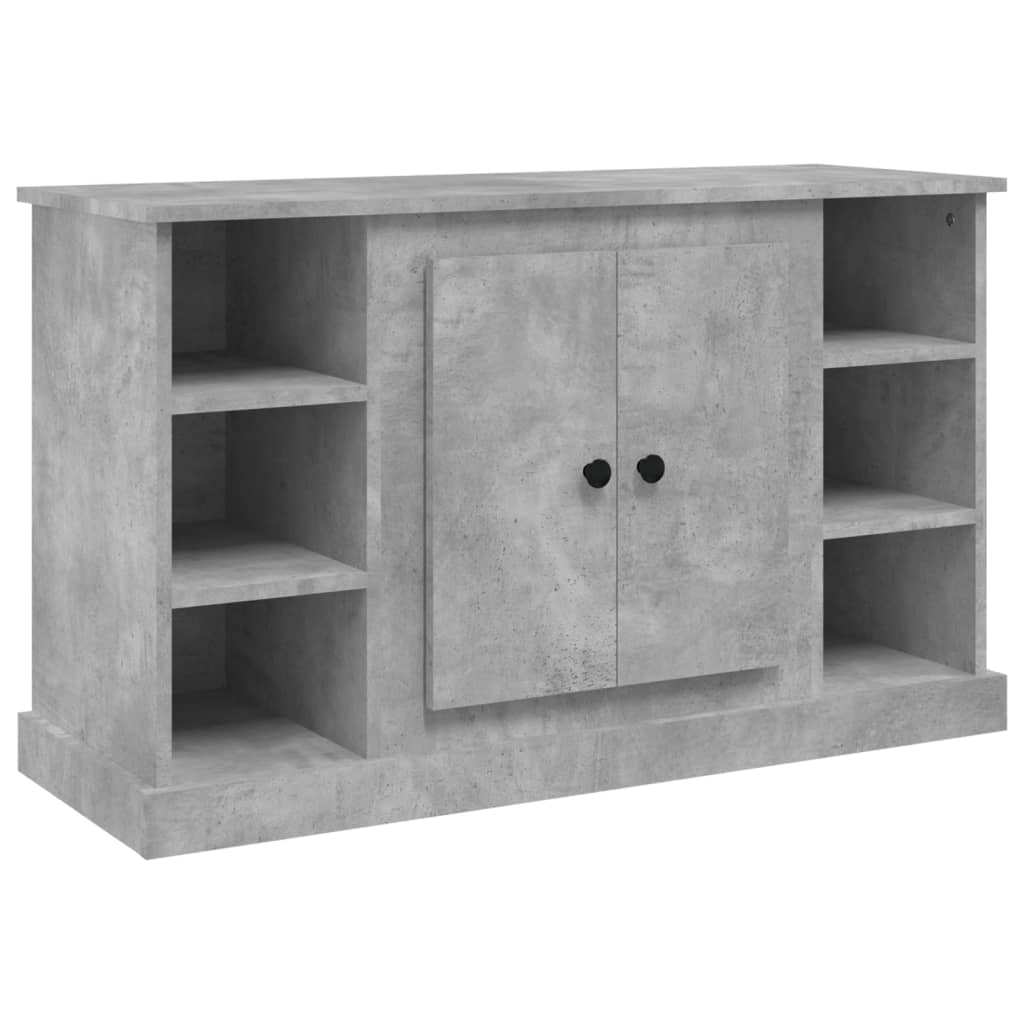 vidaXL Szafka, szarość betonu, 100x35,5x60 cm, materiał drewnopochodny