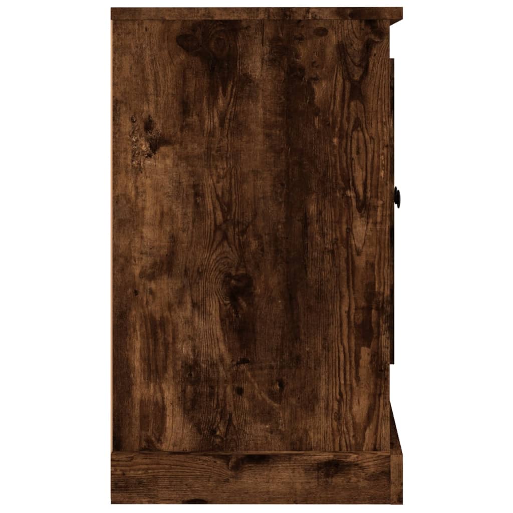 vidaXL Szafka, przydymiony dąb, 100x35,5x60cm, materiał drewnopochodny