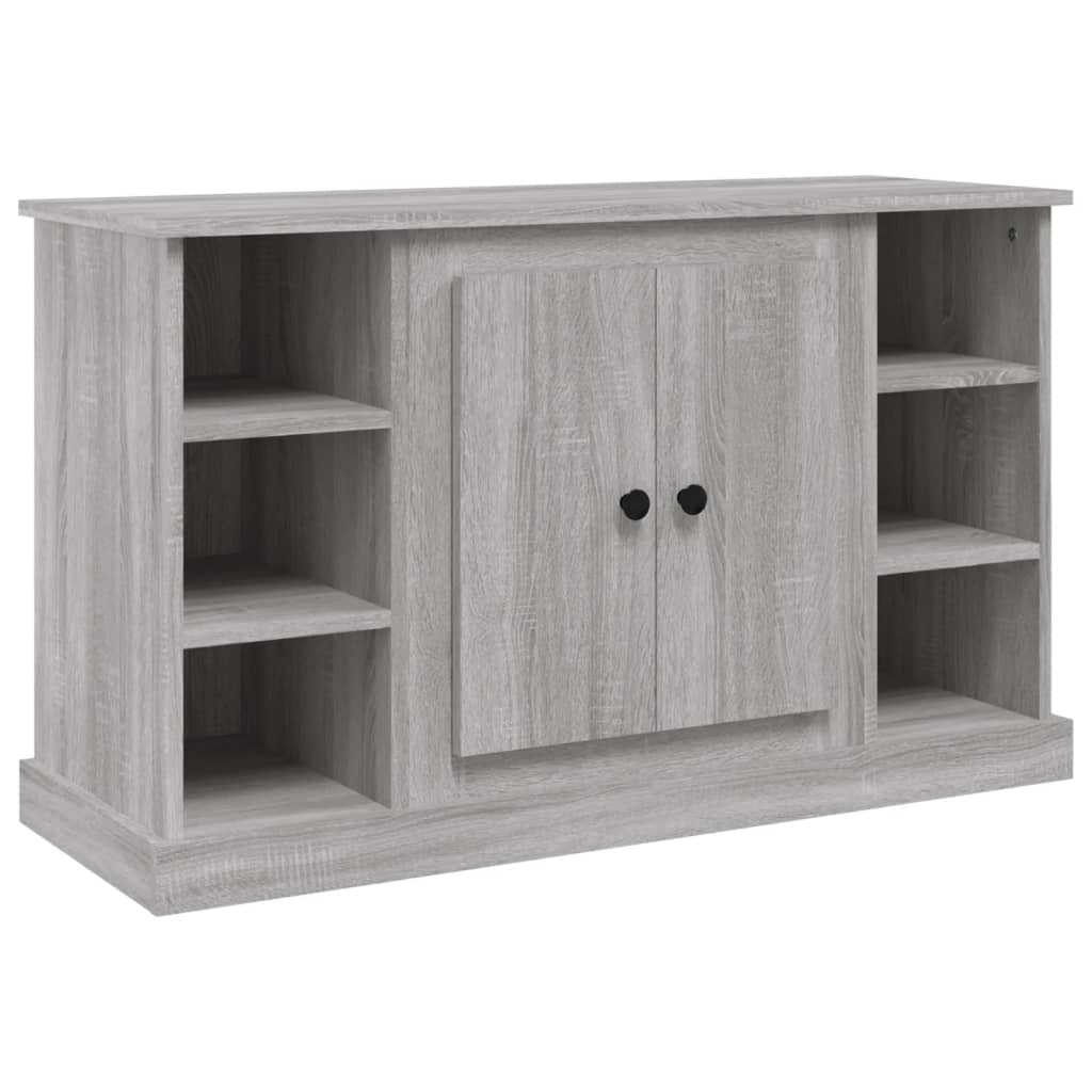 vidaXL Szafka, szary dąb sonoma, 100x35,5x60cm materiał drewnopochodny