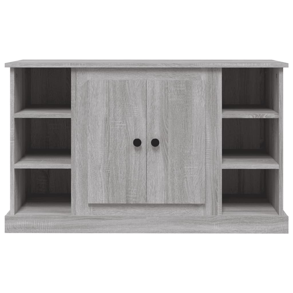 vidaXL Szafka, szary dąb sonoma, 100x35,5x60cm materiał drewnopochodny