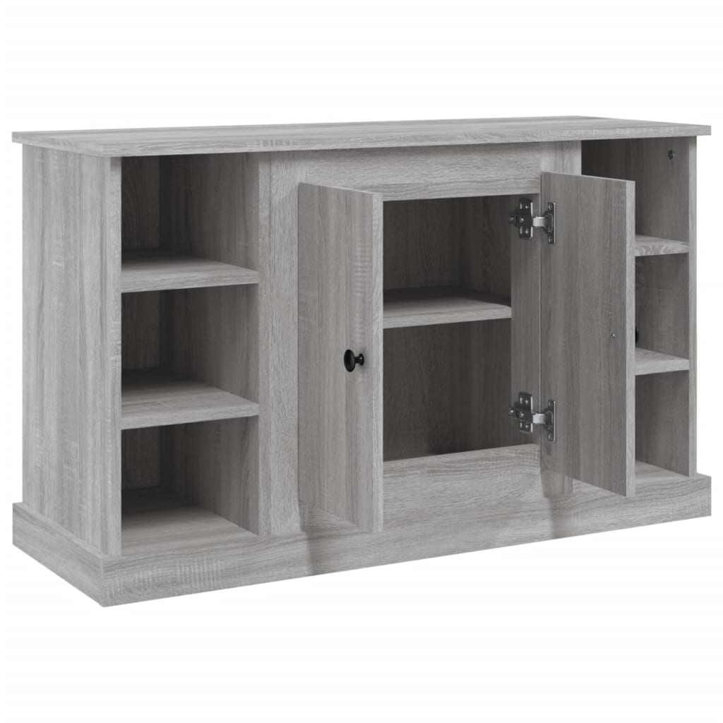 vidaXL Szafka, szary dąb sonoma, 100x35,5x60cm materiał drewnopochodny
