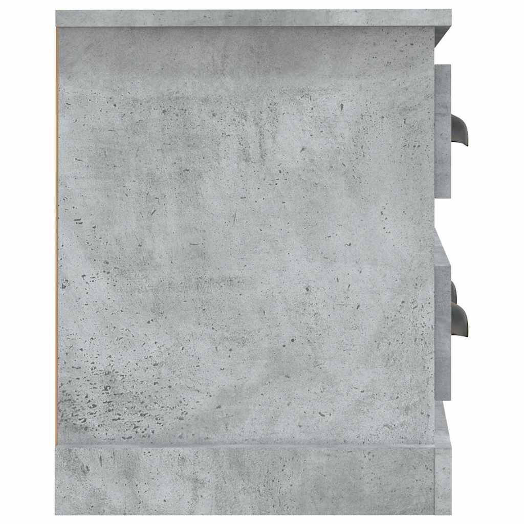 vidaXL Szafka pod TV, szarość betonu, 100x35,5x45 cm