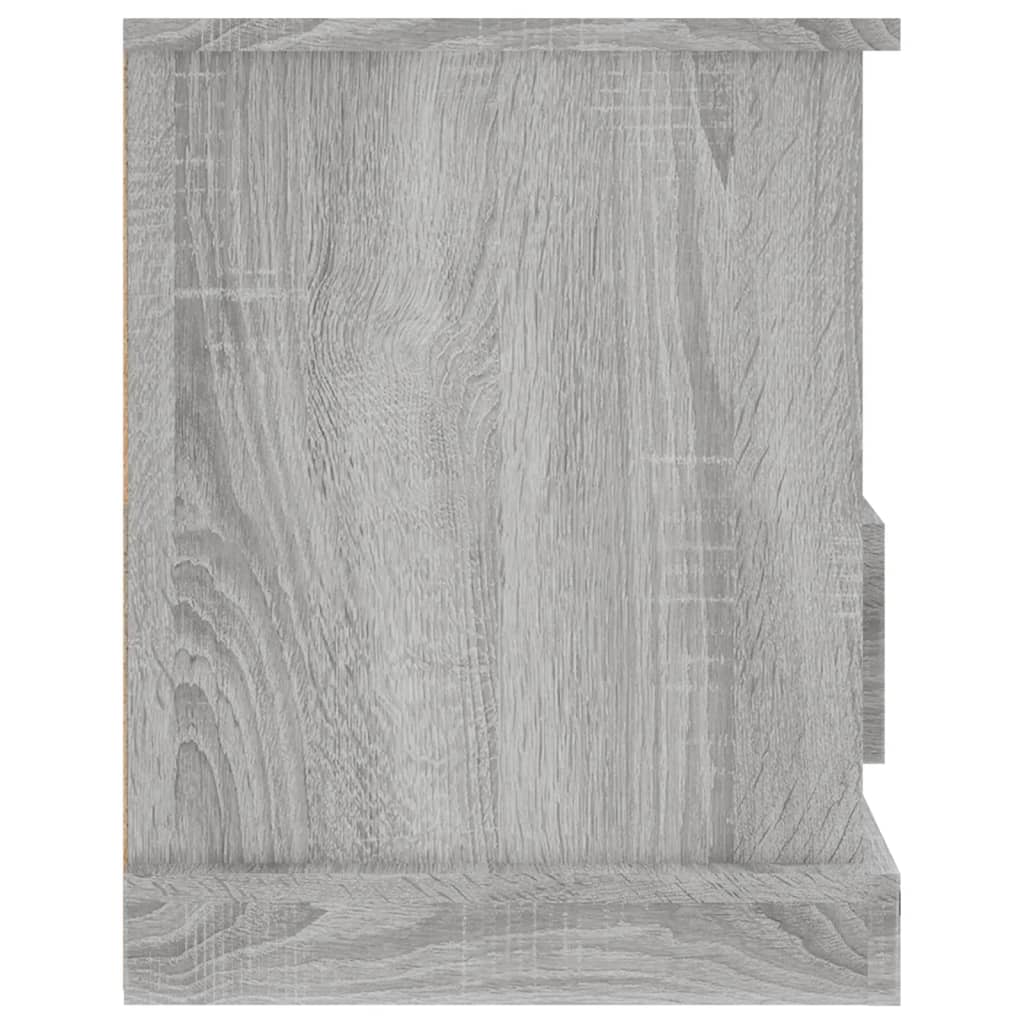 vidaXL Szafka pod TV, szary dąb sonoma, 93x35,5x45 cm