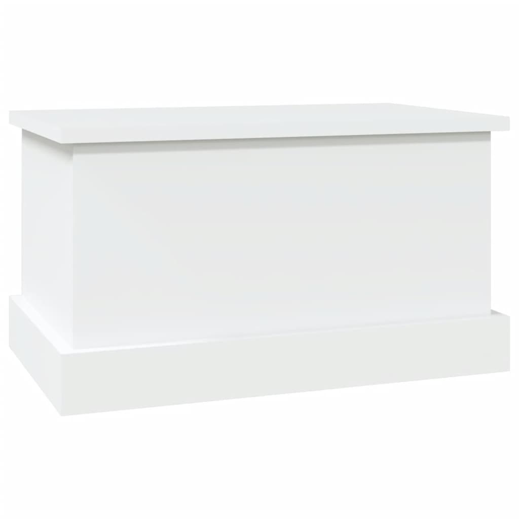 vidaXL Pudełko do przechowywania, białe, 50x30x28 cm, drewno konstrukcyjne