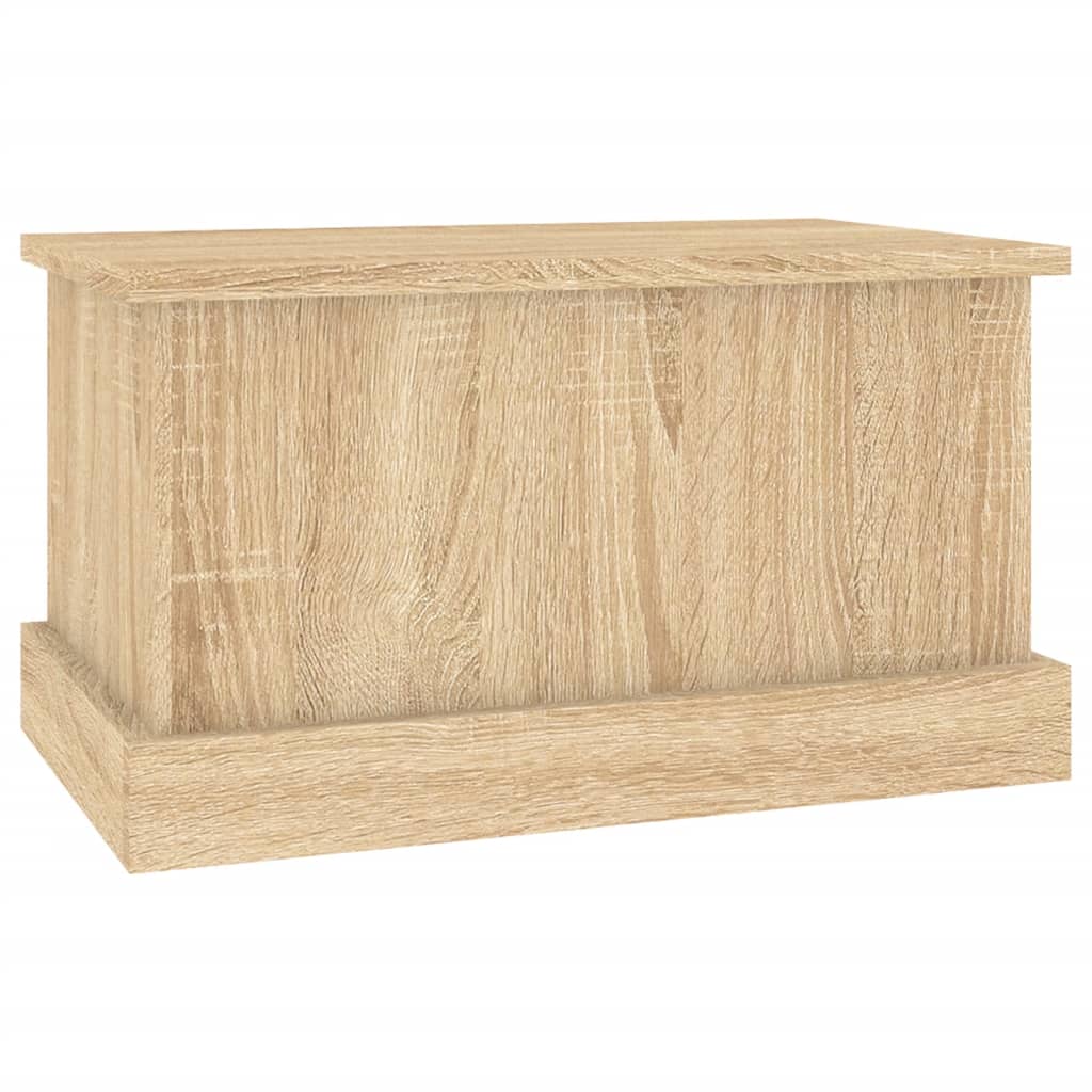 vidaXL Skrzynka do przechowywania dąb sonoma 50x30x28 cm Drewno konstrukcyjne