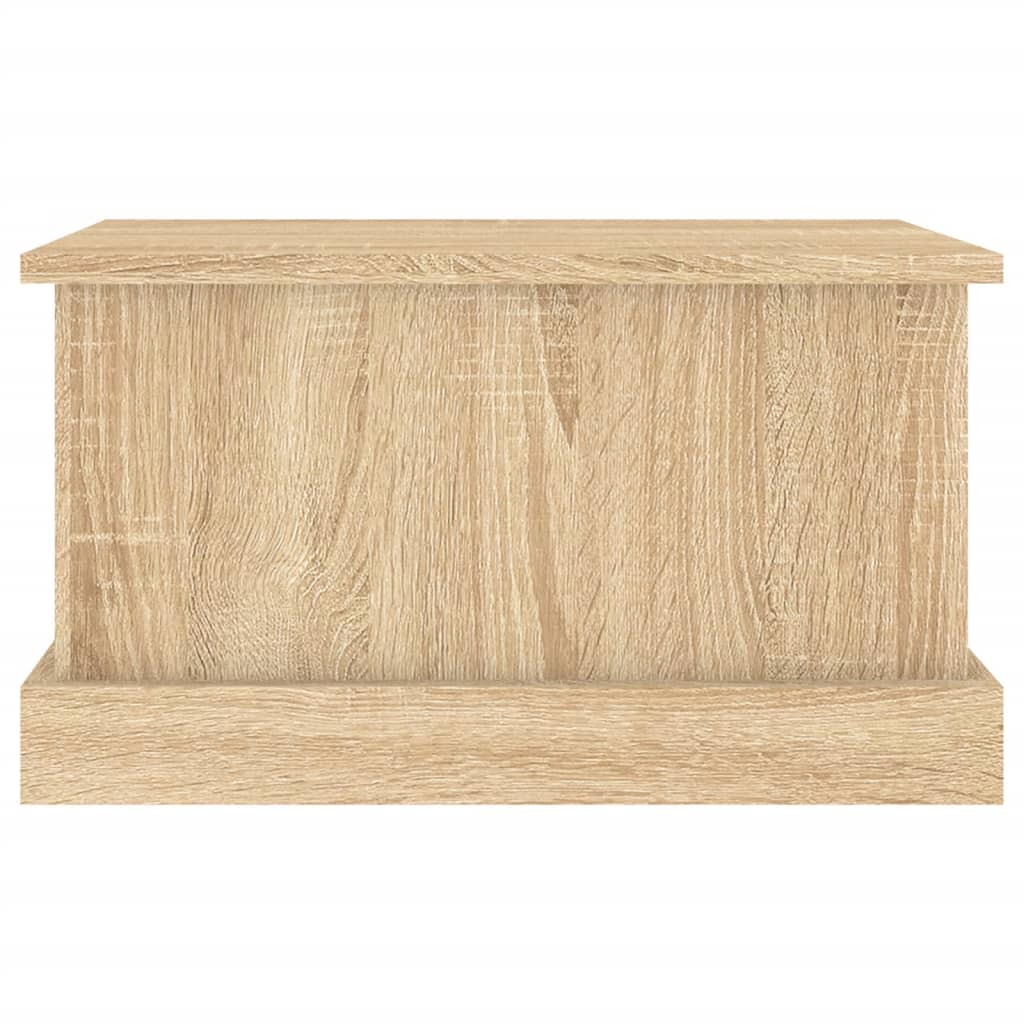 vidaXL Skrzynka do przechowywania dąb sonoma 50x30x28 cm Drewno konstrukcyjne
