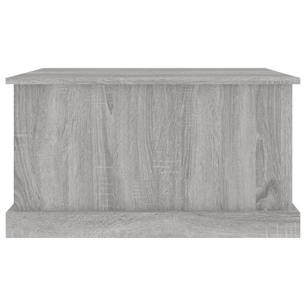vidaXL Skrzynia, szary dąb sonoma, 70x40x38, materiał drewnopochodny