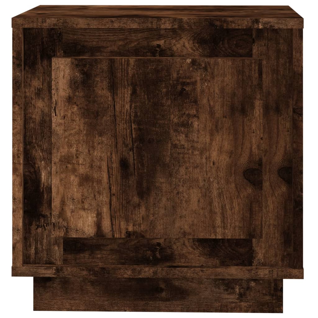 vidaXL Szafki nocne, 2 szt., przydymiony dąb, 44x35x45 cm