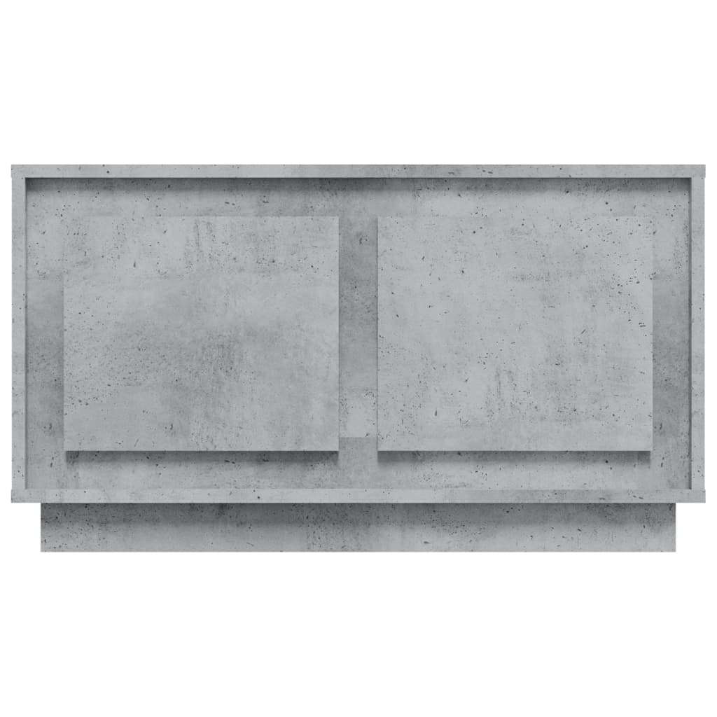 vidaXL Szafka pod TV, szarość betonu, 80x35x45 cm