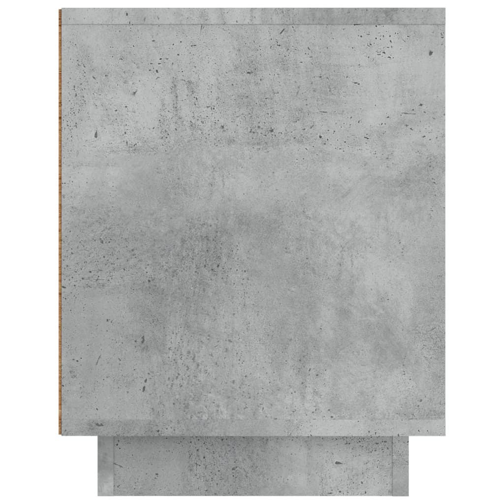 vidaXL Szafka pod TV, szarość betonu, 80x35x45 cm