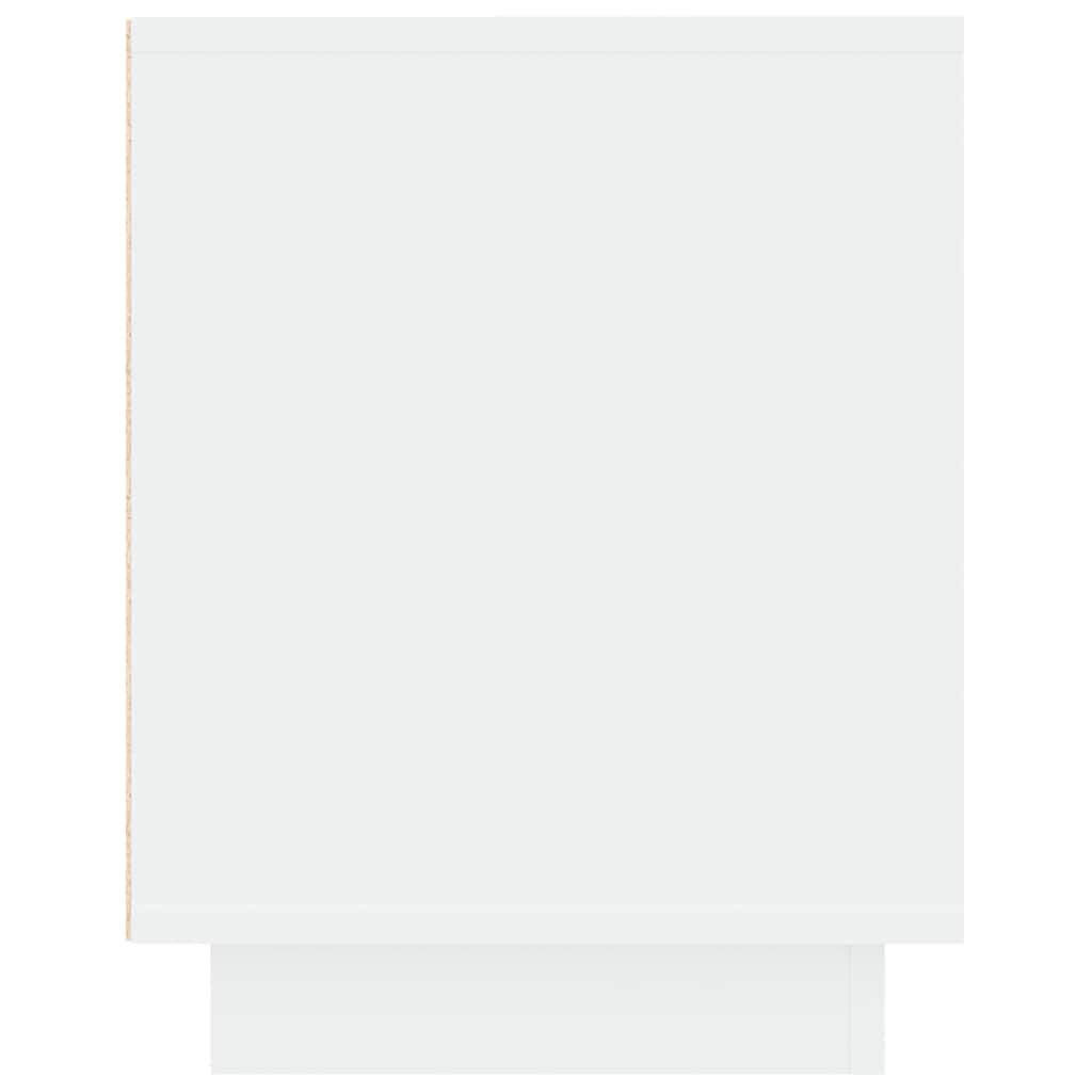 vidaXL Szafka pod TV, biała, 102x35x45 cm, materiał drewnopochodny