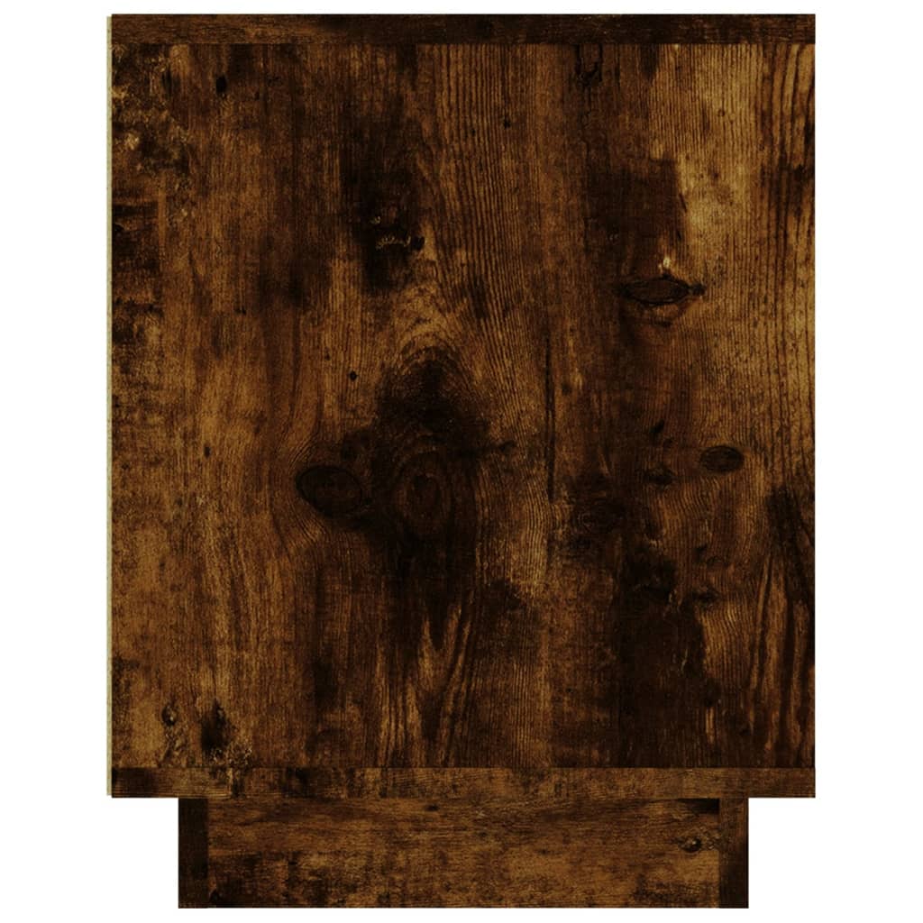 vidaXL Szafka pod telewizor, przydymiony dąb, 102x35x45 cm