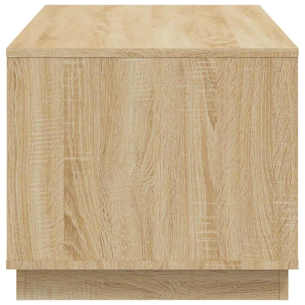vidaXL Stolik kawowy, dąb sonoma, 102x50x44cm, materiał drewnopochodny