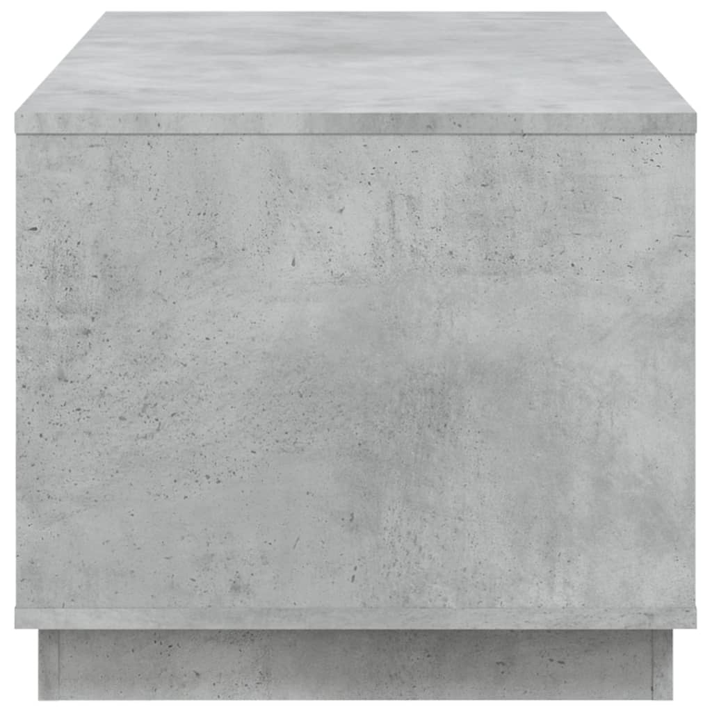 vidaXL Stolik kawowy, szarość betonu, 102x50x44 cm